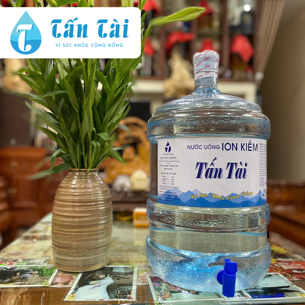 Nước uống ION KIỀM 9+ đóng bình